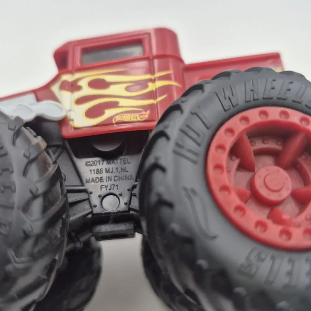 Hot Wheels Monster Jam Rev-N-Go Monster Truck Lot of 5